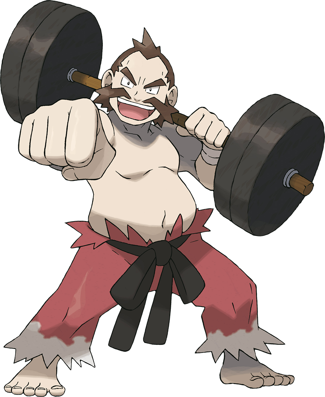 Foto del lider de gimnasio